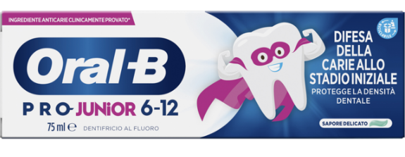 ORALB DENTIFRICIO PRO JUNIOR 6-12 anni 75ml