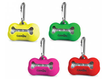 CAMON DISPENSER SACCHETTI SILICONE GIALLO 20PZ