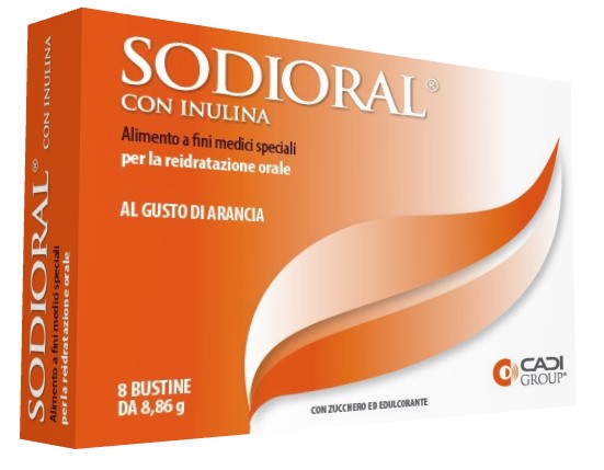 CA.DI.GROUP SpA SODIORAL Inulina 8 Buste 8,86g