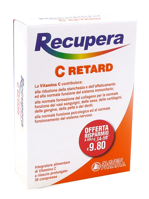 MAVEN PHARMA Srl RECUPERA C RETARD 30CPR