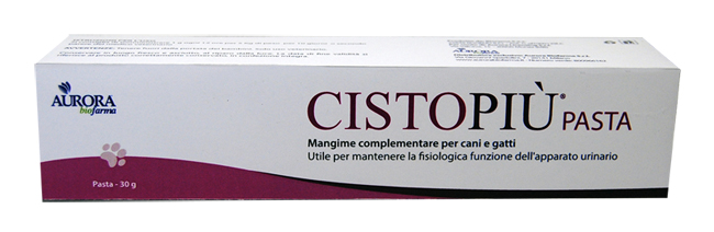 AURORA LICENSING Srl CISTOPIU'PASTA 30G VET