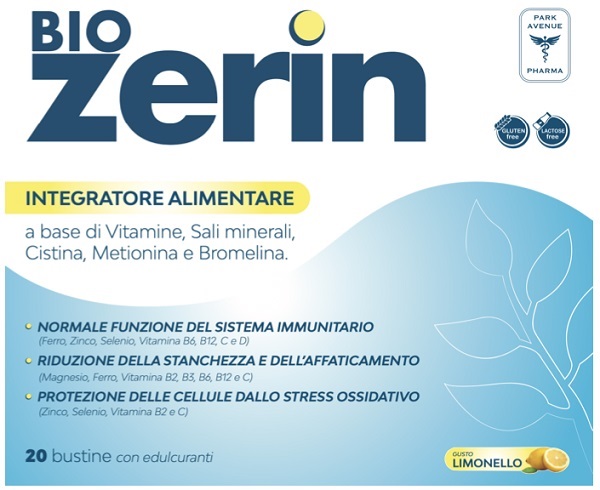 PARK AVENUE PHARMA DI RENZI C. BIOZERIN 20 Bust.