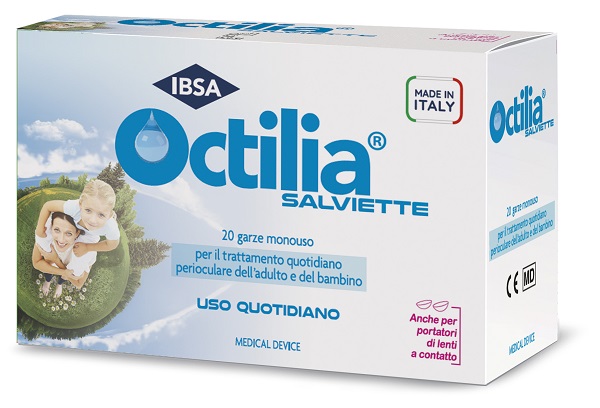 IBSA FARMACEUTICI ITALIA Srl Octilia Salviette Perioculari