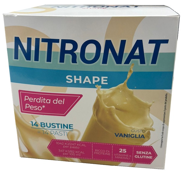 ESSECORE Srl NITRONAT Shape Vaniglia14Bust.