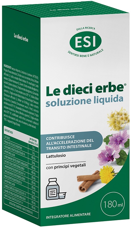Esi Le Dieci Erbe Sol Liq180ml