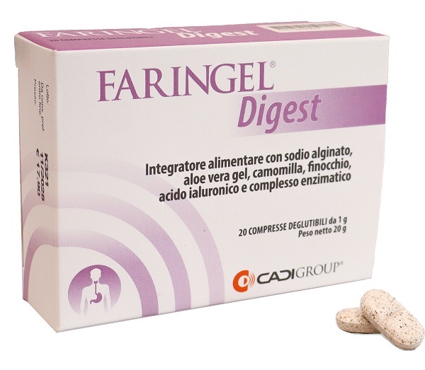 CA.DI.GROUP SpA FARINGEL DIGEST 20CPR DEGLUTIB