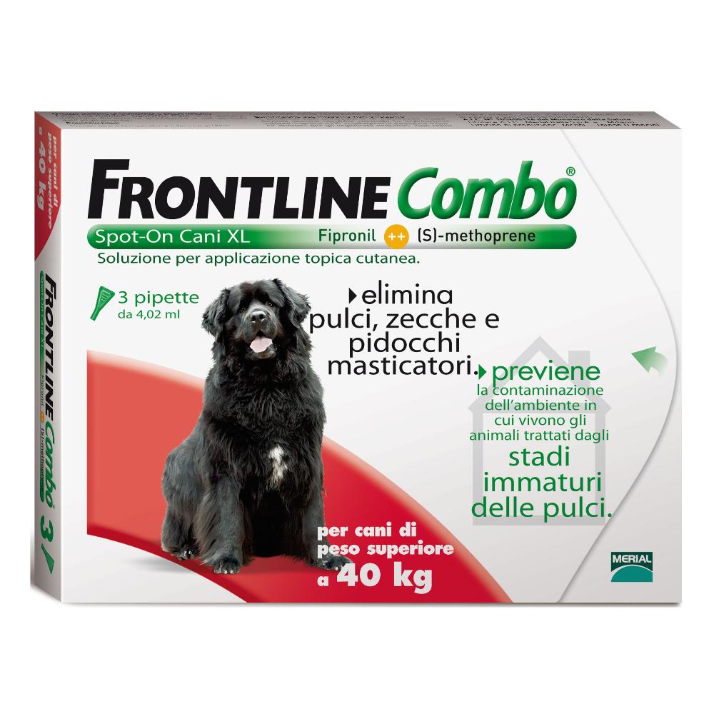 Frontline Combo Spot-On Antiparassitario Cani Taglia Molto Grande +40 kg 3 Pipette da 4,02 ml img