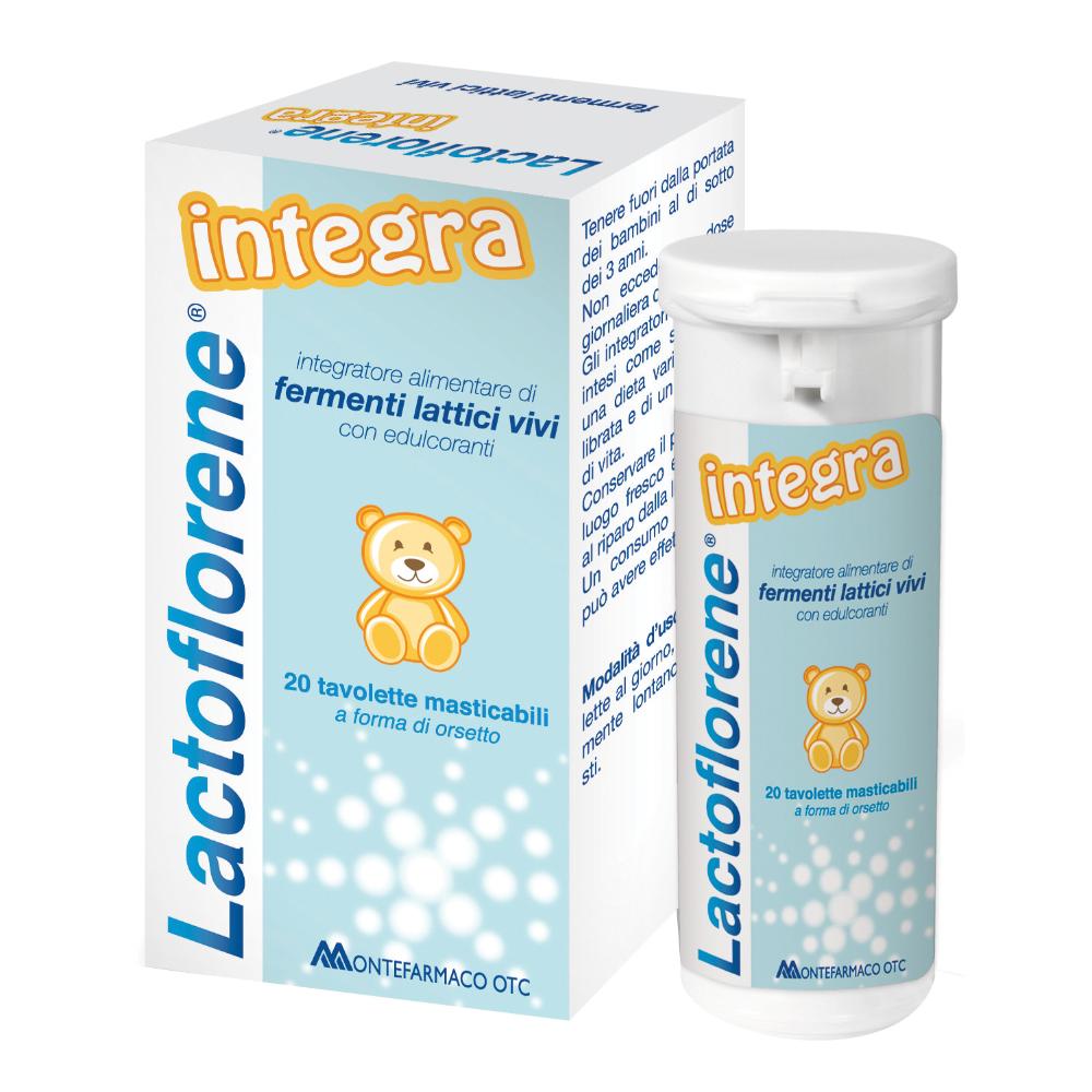 Lactoflorene INTEGRA 20 Tavolette Masticabili