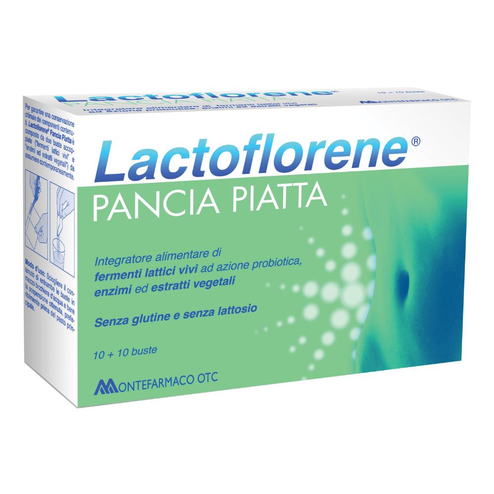 Lactoflorene PANCIA PIATTA 10 Bustine