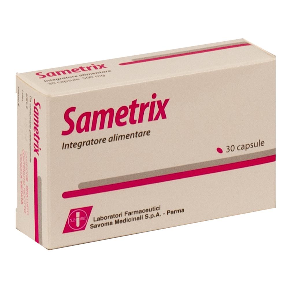 SAVOMA MEDICINALI SpA Sametrix 30 capsule - Integratore per il benessere dei capelli